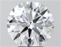 Lab Grown Diamond 4.36 Carats, Round with Ideal Cut, F Color, VVS1 Clarity and Certified by IGI