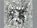 Natural Diamond 1.50 Carats, Princess with  Cut, H Color, VVS2 Clarity and Certified by GIA