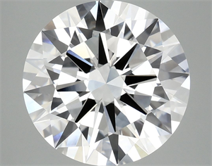 Picture of Lab Grown Diamond 6.77 Carats, Round with Excellent Cut, F Color, VVS2 Clarity and Certified by IGI