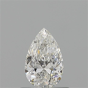 Foto Diamante Natural 0.53 quilates, De pera , Color F, claridad SI2 y certificado GIA de