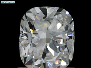 Foto Diamante Natural 1.01 quilates, Del cojín , Color H, claridad SI2 y certificado GIA de