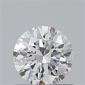 Picture of Natural Diamond 0.74 Carats, Round with Excellent Cut, D Color, SI1 Clarity and Certified by GIA