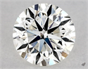 Natural Diamond 0.70 Carats, Round with Very Good Cut, H Color, SI1 Clarity and Certified by GIA