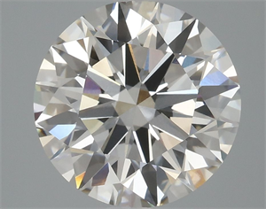 Picture of Lab Grown Diamond 3.06 Carats, Round with Ideal Cut, H Color, VVS2 Clarity and Certified by IGI