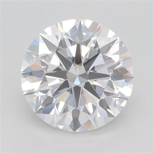 Picture of Lab Grown Diamond 2.53 Carats, Round with Excellent Cut, E Color, VS1 Clarity and Certified by GIA