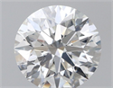 Diamante Natural 0.72 quilates, Redondo , Color G, claridad SI2 y certificado GIA