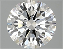Lab Grown Diamond 2.56 Carats, Round with Ideal Cut, E Color, VVS2 Clarity and Certified by IGI