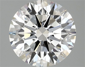Picture of Lab Grown Diamond 2.56 Carats, Round with Ideal Cut, E Color, VVS2 Clarity and Certified by IGI