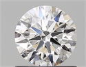 Natural Diamond 0.82 Carats, Round with Excellent Cut, F Color, VS1 Clarity and Certified by GIA