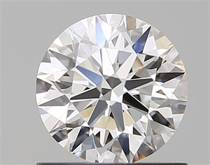 Picture of Natural Diamond 0.82 Carats, Round with Excellent Cut, F Color, VS1 Clarity and Certified by GIA