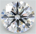 Del inventario de diamantes de laboratorio, 1.55 quilates, Redondo , Color E, claridad VS1 y certificado GIA