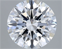 Del inventario de diamantes de laboratorio, 3.01 quilates, Redondo , Color E, claridad VVS2 y certificado GIA