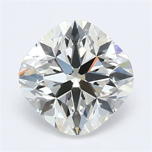 Picture of Natural Diamond 0.95 Carats, Cushion with  Cut, K Color, SI2 Clarity and Certified by GIA