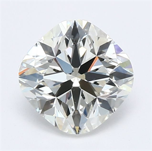 Picture of Natural Diamond 0.95 Carats, Cushion with  Cut, K Color, SI2 Clarity and Certified by GIA