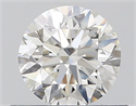 Diamante Natural 0.50 quilates, Redondo , Color H, claridad VVS1 y certificado GIA