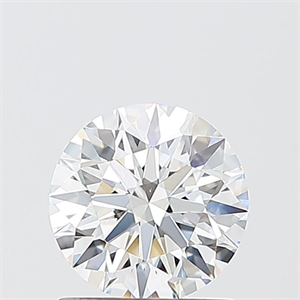 Picture of Lab Grown Diamond 1.09 Carats, Round with Ideal Cut, D Color, VS2 Clarity and Certified by IGI