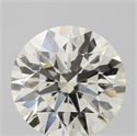 Natural Diamond 1.21 Carats, Round with Excellent Cut, J Color, VS1 Clarity and Certified by IGI