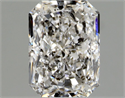 Natural Diamond 1.01 Carats, Radiant with  Cut, F Color, SI2 Clarity and Certified by IGI