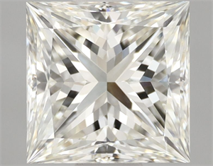 Picture of Natural Diamond 1.51 Carats, Princess with  Cut, I Color, VVS2 Clarity and Certified by IGI