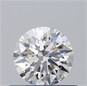 Diamante Natural 0.50 quilates, Redondo , Color E, claridad VS2 y certificado GIA