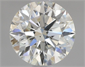 Natural Diamond 1.01 Carats, Round with Excellent Cut, I Color, VS2 Clarity and Certified by GIA