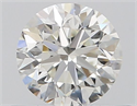 Natural Diamond 0.50 Carats, Round with Very Good Cut, J Color, VVS1 Clarity and Certified by GIA