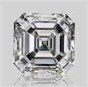 Diamante Natural 2.14 quilates, Asscher , Color H, claridad VVS2 y certificado GIA