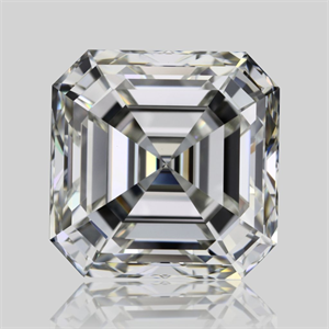 Foto Diamante Natural 2.14 quilates, Asscher , Color H, claridad VVS2 y certificado GIA de