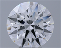Natural Diamond 5.08 Carats, Round with Excellent Cut, F Color, FL Clarity and Certified by GIA