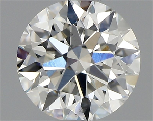 Picture of Natural Diamond 0.70 Carats, Round with Excellent Cut, H Color, SI1 Clarity and Certified by GIA