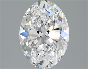 Foto Diamante Natural 2.01 quilates, Ovalado , Color D, claridad VS2 y certificado GIA de