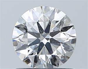Picture of Natural Diamond 0.80 Carats, Round with Excellent Cut, F Color, SI2 Clarity and Certified by GIA