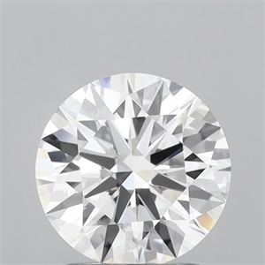 Picture of Lab Grown Diamond 1.83 Carats, Round with Ideal Cut, D Color, IF Clarity and Certified by IGI