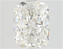 Natural Diamond 2.61 Carats, Cushion with  Cut, F Color, VS2 Clarity and Certified by GIA