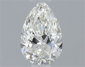 Picture of Natural Diamond 0.40 Carats, Pear with  Cut, H Color, VVS2 Clarity and Certified by GIA