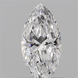 Picture of Natural Diamond 0.12 Carats, Marquise with  Cut, E Color, VVS2 Clarity and Certified by IGI