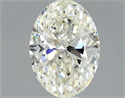 Diamante Natural 1.00 quilates, Ovalado , Color J, claridad SI2 y certificado GIA