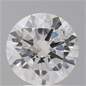 Lab Grown Diamond 5.04 Carats, Round with Excellent Cut, E Color, VVS2 Clarity and Certified by IGI