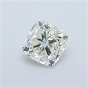 Diamante Natural 0.40 quilates, Del cojín , Color K, claridad VVS2 y certificado GIA