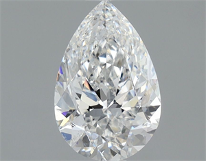 Picture of Natural Diamond 1.00 Carats, Pear with  Cut, D Color, SI1 Clarity and Certified by GIA