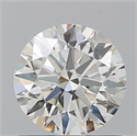 Natural Diamond 0.96 Carats, Round with Excellent Cut, K Color, VVS2 Clarity and Certified by GIA
