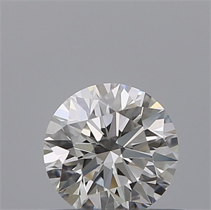 Picture of Natural Diamond 0.42 Carats, Round with Excellent Cut, F Color, VVS1 Clarity and Certified by GIA
