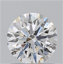 Natural Diamond 0.96 Carats, Round with Excellent Cut, H Color, SI2 Clarity and Certified by GIA
