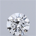 Diamante Natural 0.51 quilates, Redondo , Color I, claridad VS2 y certificado GIA