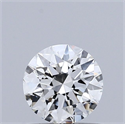 Diamante Natural 0.51 quilates, Redondo , Color I, claridad VS2 y certificado GIA