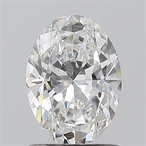 Foto Diamante Natural 1.00 quilates, Ovalado , Color E, claridad VS2 y certificado GIA de