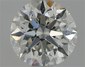 Picture of Natural Diamond 0.80 Carats, Round with Excellent Cut, I Color, SI1 Clarity and Certified by GIA