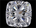 Diamante Natural 4.24 quilates, Del cojín , Color F, claridad VVS2 y certificado GIA