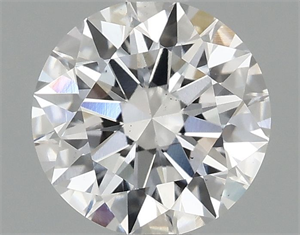 Picture of Lab Grown Diamond 0.98 Carats, Round with Ideal Cut, D Color, VS2 Clarity and Certified by IGI