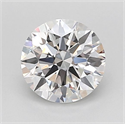 Lab Grown Diamond 1.04 Carats, Round with Ideal Cut, D Color, VS1 Clarity and Certified by IGI